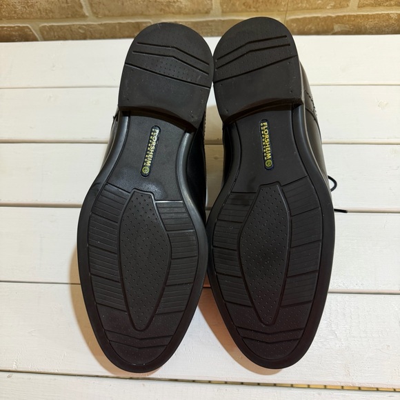 Florsheim Men’s Midtown Cap Toe Black Oxford Ortholite Insole Size 11 (5E) - Picture 9 of 10